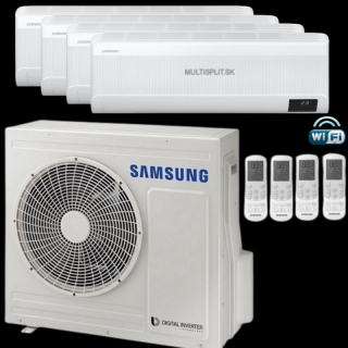 Klimatizácia Samsung WINDFREE Avant 4x multisplit 2,5kW + vonk. j. 8kW