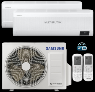 Klimatizácia Samsung Windfree Avant multisplit 2x 2,5kW + vonk. j. 4kW