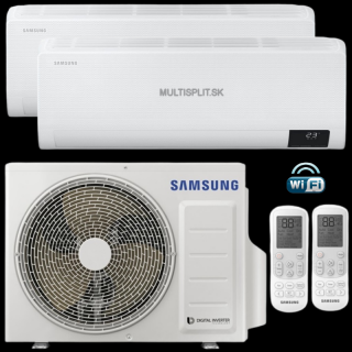 Klimatizácia Samsung Windfree Comfort multisplit 2x 2,5kW + vonk. j. 4kW