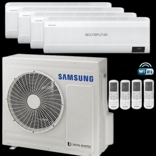 Klimatizácia Samsung WINDFREE Elite 4x multisplit 2,5kW + vonkajšia jednotka 8kW