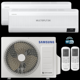 Klimatizácia Samsung Windfree Elite multisplit 2x 2,5kW + vonk. j. 4kW