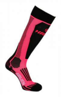 lyžiarske ponožky HAVEN-ružové (36-39)