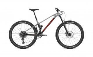 MONDRAKER Foxy, black/nimbus grey/flame red, size L, 2023 (skladom velkost S,M,L,XL)