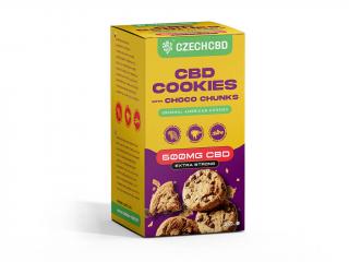 CBD Cookies s kúskami čokolády, 500 mg CBD