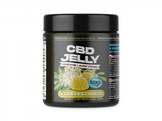 CBD Jelly 100mg - bazový kvet