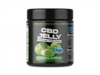CBD Jelly 100mg - zelené jablko