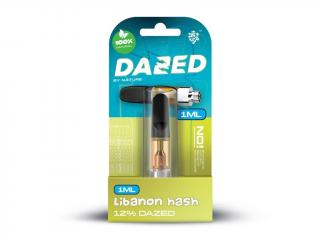 DAZED 12% cartridge Libanon Hash 1ml