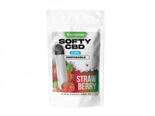 Jednorazové Softy CBD Strawberry 0,5ml