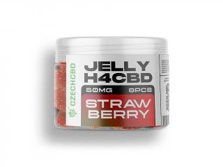 Jelly H4CBD 50mg Jahoda 8ks