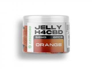 Jelly H4CBD 50mg Pomeranč 8ks