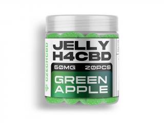 Jelly H4CBD 50mg Zelené jablko 20ks