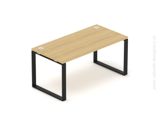 Kancelársky stôl EPIC, 120/140/160/180cm, kovová podnož O (Kancelársky stôl EPIC, 120cm, kovová podnož O)