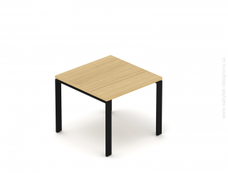 Konferenčný stôl EPIC, 80/120cm, oceľová podnož U (Konferenčný stôl EPIC, 80/120cm, oceľová podnož U)