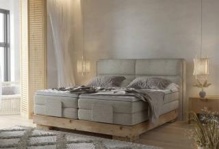 Boxspring posteľ massiv wood RAVEN