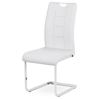 Atraktívna stolička v bielej farbe (a-411 biela)
