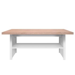 Dokonalý konferenčný stolík, biela-dub sonoma (k147872)