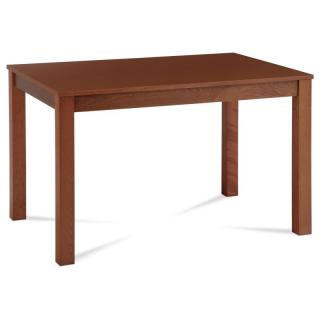 Drevený stôl jedálenský pevný vo farbe čerešňa (a-6957 čerešňa)