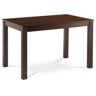 Drevený stôl jedálenský pevný vo farbe orech (a-6957 orech)