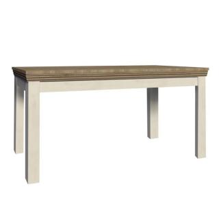 Elegantný rozkladací jedálenský stôl sosna nordická-dub divoký