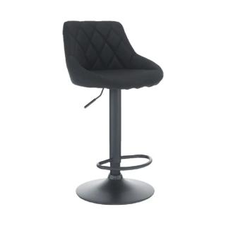 Futuristická barová stolička čierna (k206806)