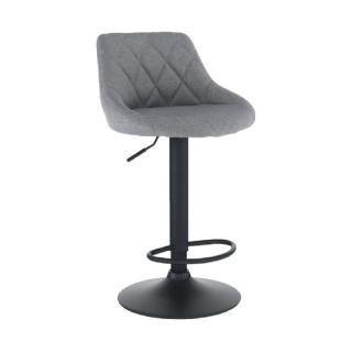 Futuristická barová stolička sivá (k206808)