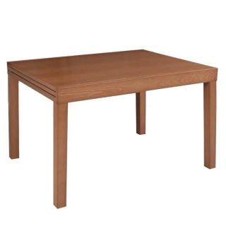 Jedálenský drevený stôl, rozkladací v prevedení čerešňa
