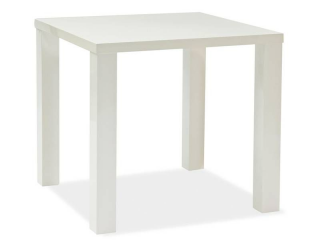Jedálenský stôl 60x80 biely lak (n147315)