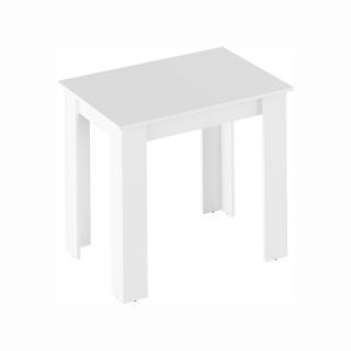 Jedálenský stôl v bielom prevedení 86x60 (k256737)