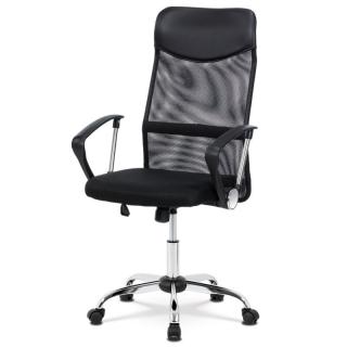 Jednoduchá kancelárska stolička čiernej farby (a-E305 čierna)