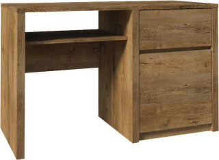 Jednoduchý a elegantný písací stôl, lefkas ciemny (n149687)