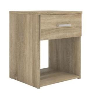 Jednoduchý nočný stolík, dub sonoma (k106629)