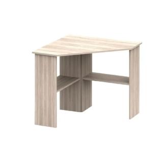 Jednoduchý rohový PC stôl, dub sonoma (k111604)