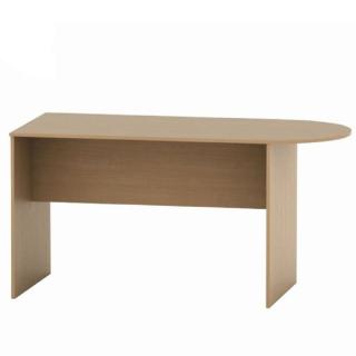 Klasický kancelársky stôl s oblúkom, 150 cm, buk, (k357115)