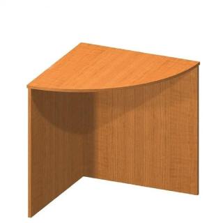 Klasický rohový stôl oblúkový, čerešňa (k109734)