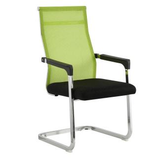 Konferenčná stolička zelená-čierna (k354374)
