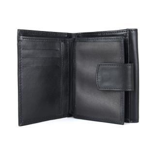 Kožená unisex peňaženka v čiernej farbe (VP8146Č)