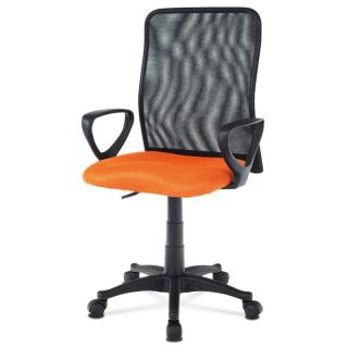 Ľahká kancelárska stolička v oranžovej farbe (a-B047 oranžová)