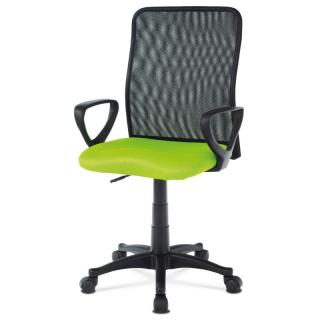 Ľahká kancelárska stolička v zelenej farbe (a-B047 zelená)