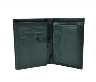 Luxusná kožená peňaženka 8560 v čiernej farbe (VP8560Č)