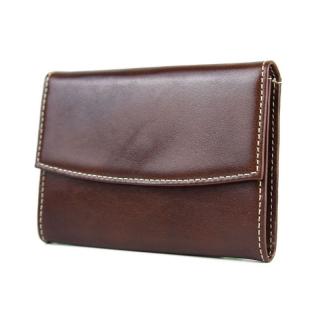 Malá dámska kožená peňaženka, hnedá farba (VP8450HNEDA)