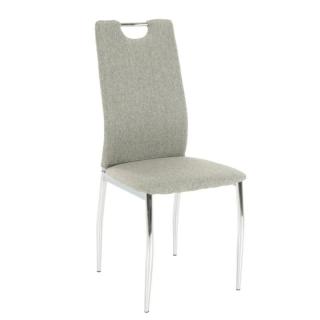 Moderná jedálenská stolička béžový melír (k201245)
