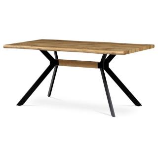 Moderný jedálenský stôl 160x90 cm v dekore divoký dub (a-863)