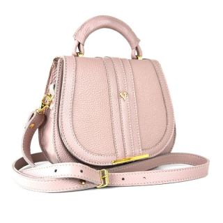 Módna kožená kabelka v ružovej farbe (V8750RUZ)
