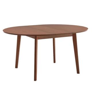 Okrúhly stôl s funkciou rozkladania, buk merlot (k203079)