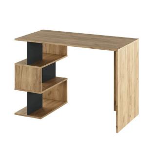 PC stôl s originálnym dizajnom dub artisan/grafit (k302413)
