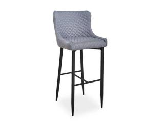 Praktická barová stolička sivá (n146349)