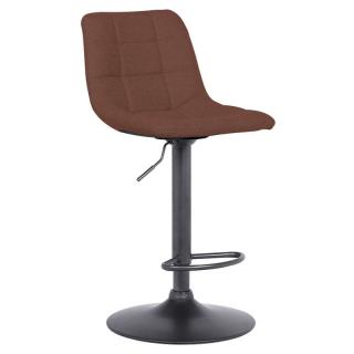 Príjemná a pohodlná barová stolička hnedá-čierna (k360390)