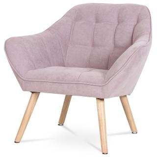 Relaxačné kreslo v škandinávskom štýle v ružovej farbe (a-321)