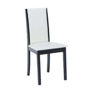 Stolička do jedálne drevená vo farbe wenge (k203071)