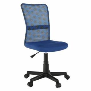 Študentská otočná stolička modrá (k254579)